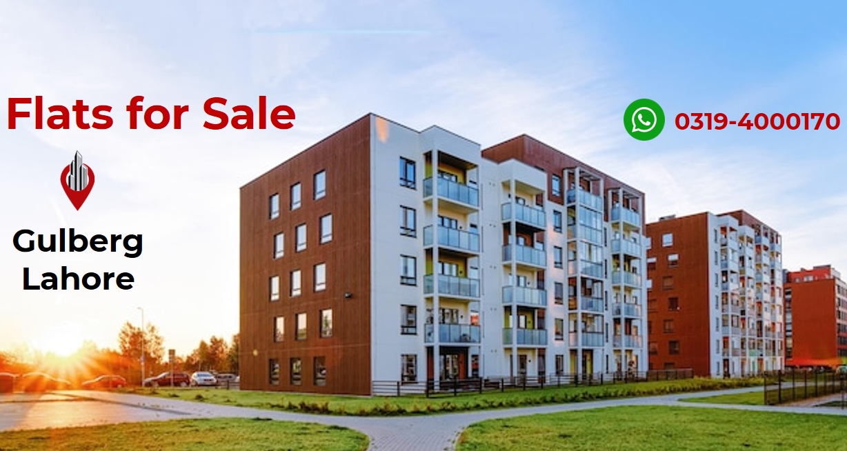 Flats for sale in Gulberg Lahore 