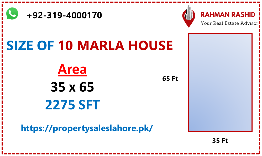 10 marla house in Lahore