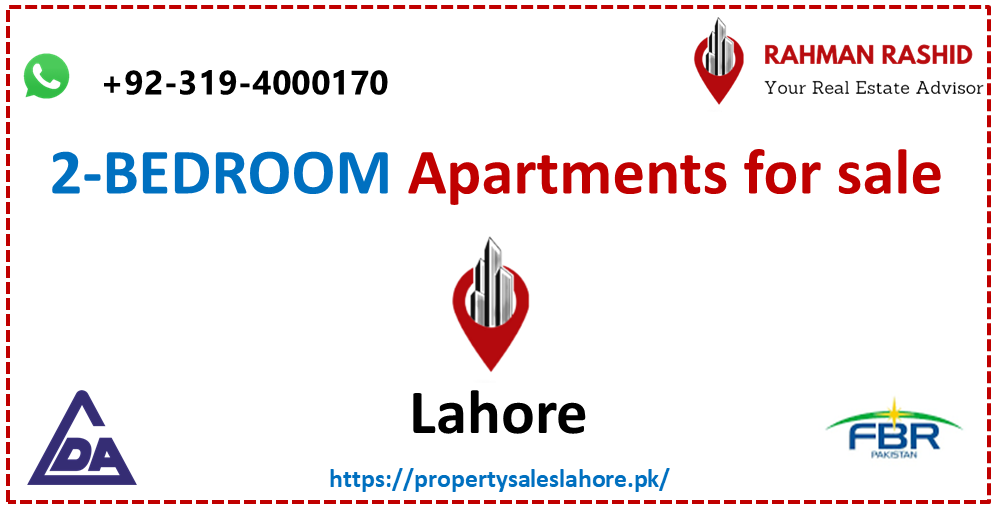 2 bedroom apartment for sale in Lahore
