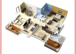 3 bed apartment for sale in Lahore